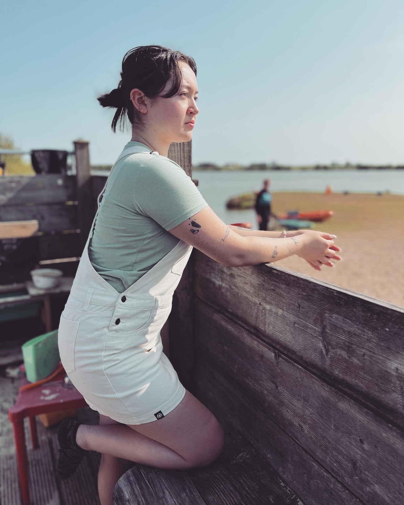 Dunes Ladies Dungaree Dress