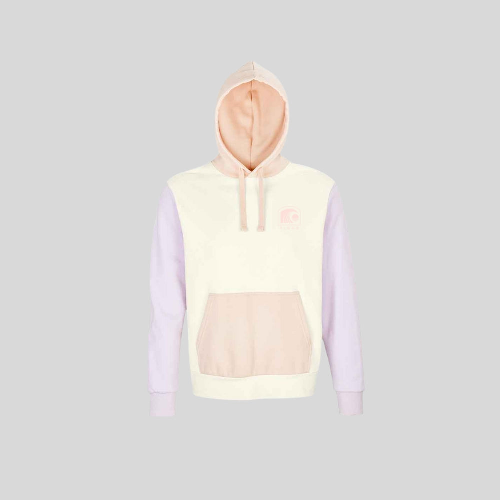 nike metallic swoosh pastel colour block hoodie