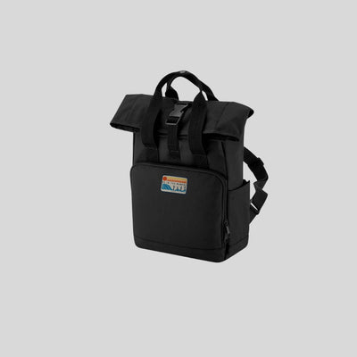 Be in the Moment Mini Recycled Roll-Top Backpack