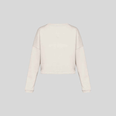 Stay Wild Oversized Cropped Sweat